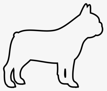 All Page Stamptopia French - Dog Outlines French Bulldog, HD Png Download, Free Download