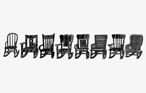 Rocking Chair Border Clipart, HD Png Download, Free Download