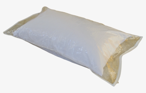 Storage Bags Pillow Bags In Clear Vinyl With White - Pillow, HD Png Download, Free Download