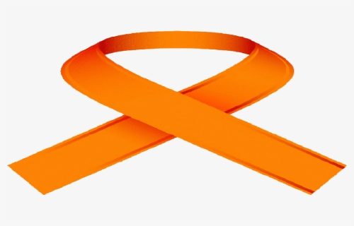 Orange Awareness Ribbon Png, Transparent Png, Free Download