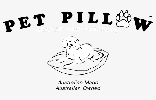 Pet Pillow Logo Black And White - Love House Music, HD Png Download, Free Download