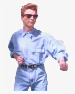 Rick Astley Transparent , Png Download - Rick Astley Never Gonna Give You Up Outfit, Png Download, Free Download
