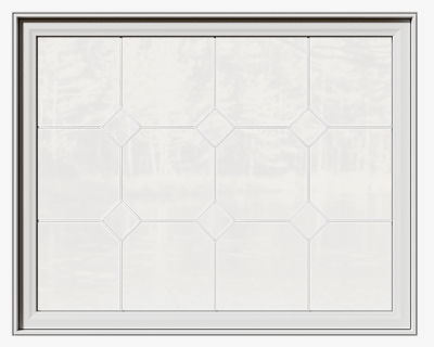A Closed Classic Awning Window From The Front - Tile, HD Png Download, Free Download