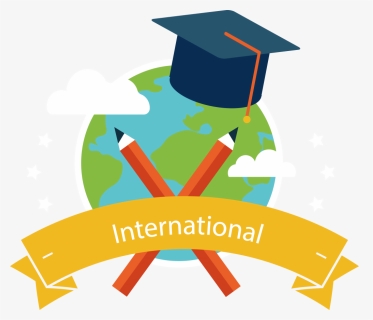Study Abroad Free Vector, HD Png Download, Free Download