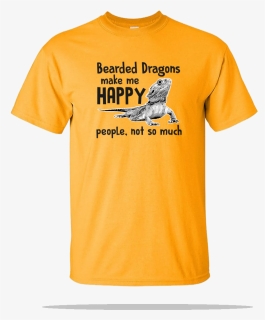 Bearded Dragon Happy Unisex Tee - Barcelona T Shirt Design, HD Png Download, Free Download