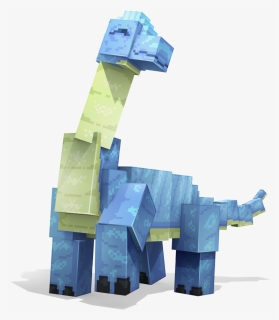 Brachiosaurus - Destructobots Vs Dinosaur Minecraft, HD Png Download, Free Download