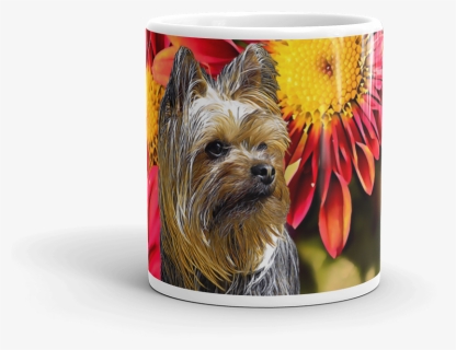 Yorkie Coffee Mug - Yorkshire Terrier, HD Png Download, Free Download
