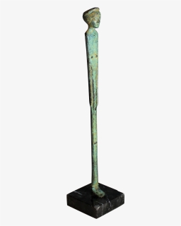 Unique Bronze Abstract Sculpture Of A Goddess - Modern Sculpture Png, Transparent Png, Free Download