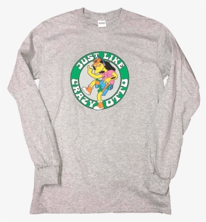 Crazy Otto / Ramble On Rose Long Sleeve Tee - Long-sleeved T-shirt, HD Png Download, Free Download