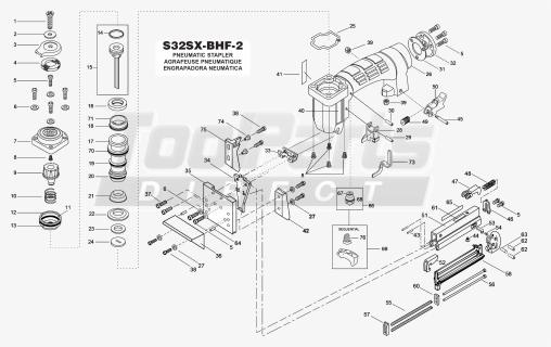 Stapler Drawing Components For Free Download On Mbtskoudsalg - Stapler, HD Png Download, Free Download