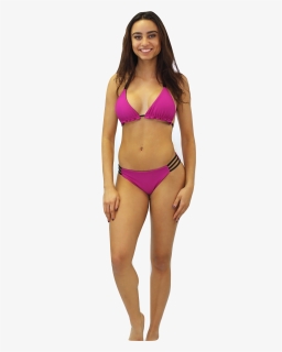 Reversible Triangle Bikini Top Front, HD Png Download, Free Download