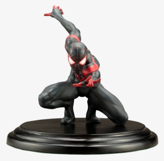 Spider-man Marvel Now 1/10th Scale Artfx Statue - Marvel Now Spider Man Miles Morales, HD Png Download, Free Download
