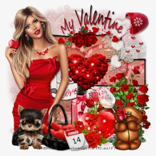 ♥ My Valentine - Companion Dog, HD Png Download, Free Download