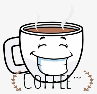 Drawing Coffee Cartoon Transparent Png Clipart Free - Coffee Cup Cartoon Png, Png Download, Free Download