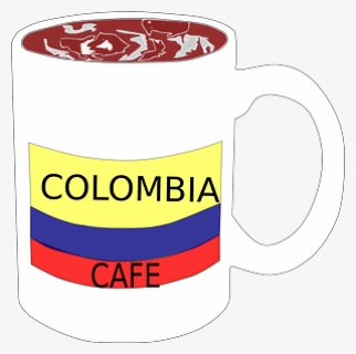 Coffee Mug Clipart - Colombia, HD Png Download, Free Download