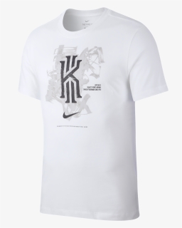 Nike Dri-fit Kyrie Artist Tee - Clean White T Shirt, HD Png Download ...