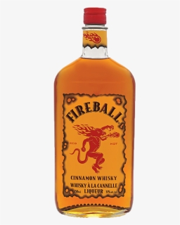 Fireball Cinnamon Whiskey 1l , Png Download - Fireball Whiskey, Transparent Png, Free Download