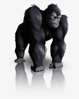 Download Gorilla Latest - Silver Back Gorilla Transparent, HD Png Download, Free Download