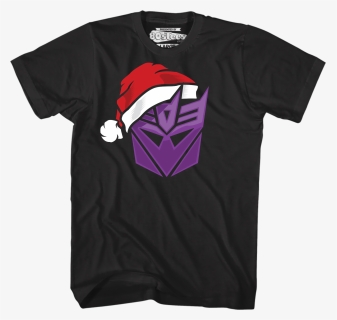 Transformers Decepticon Santa T-shirt - Violator Depeche Mode T Shirt, HD Png Download, Free Download