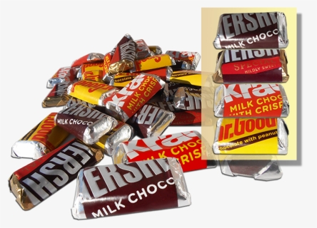 Milky Way Candy - Chocolates Hersheys Mini Png, Transparent Png, Free Download