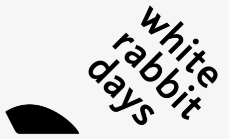 White Rabbit Days - Calligraphy, HD Png Download, Free Download