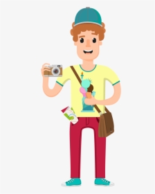 Travel Character, HD Png Download, Free Download