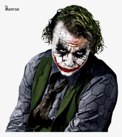 Joker Wallpaper Iphone Heath Ledger Joker Hd , Png - Heath Ledger Joker Png, Transparent Png, Free Download