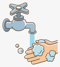 Washing Hands Wash Your Clip Art Transparent Png - Wash Your Hands Cartoon, Png Download, Free Download