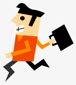 Designer Comic Character Vector Image - Run Animation Png, Transparent Png, Free Download