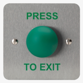 Rex Button - Push To Exit Button, HD Png Download, Free Download
