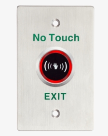 Infrared Sensor Exit Button With Led - Logo Sign, HD Png Download, Free Download