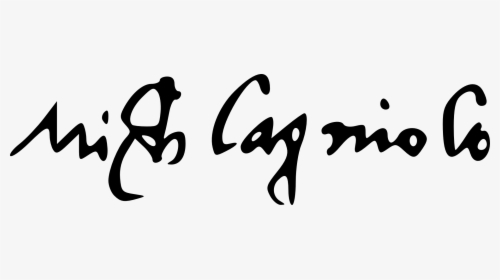 Michelangelo Signature, HD Png Download, Free Download