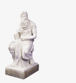Mose Di Michelangelo - Italian Statue Png, Transparent Png, Free Download