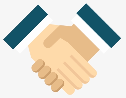 Handshake Flat Icon - Flat Handshake Icon Png, Transparent Png, Free Download