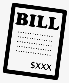 Tax Clipart Wage - Bill Clipart Png, Transparent Png, Free Download