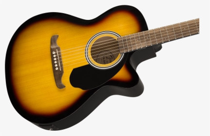 New Fender Fa-135ce Concert Acoustic Electric Sunburst - Acoustic Guitar, HD Png Download, Free Download