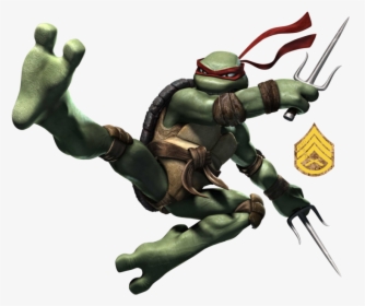Raphael Leonardo Michelangelo Donatello Teenage Mutant - Teenage Mutant Ninja Turtles Jumping, HD Png Download, Free Download