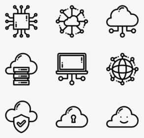 Cloud Computing Network - Restaurant Icon Vector, HD Png Download, Free Download