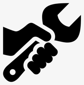 Hand Holding Wrench Icon Png, Transparent Png, Free Download