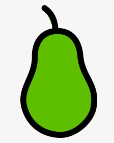 Pear,green Pear,fruit,bosc,free Vector Graphics,free - Verde Pera, HD Png Download, Free Download