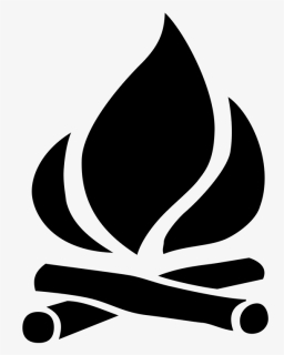 Fire, Icon, Make Fire, Campfire, Wilderness, Outdoor - Camp Fire Icon Png, Transparent Png, Free Download