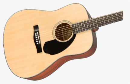 Fender Cd-60s Solid Spruce/mahogany Dreadnought Black - Fender Cd 60s Natural, HD Png Download, Free Download