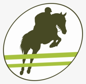 Show Jumping Horse Silhouette, HD Png Download, Free Download