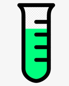 Beaker Testing Clipart Orange Test Icon Free Vector - Conical Flask Clip Art, HD Png Download, Free Download