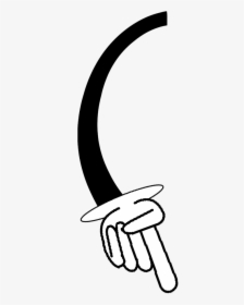 Pointing Clipart Magic Finger - Cartoon Arm No Background, HD Png Download, Free Download