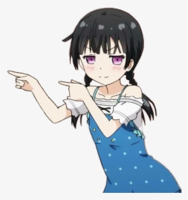 930kib, 1024x1086, Loli Pointing - Loli Pointing Png, Transparent Png, Free Download