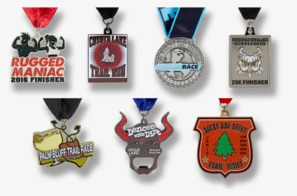 Custom Medals For Mud And Obstacle Running Events - Obstacle Race Medal, HD Png Download, Free Download
