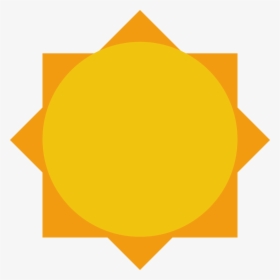 Sun Icon - Sun Flat Design Png, Transparent Png, Free Download