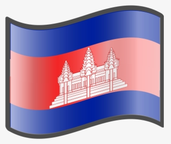 Nuvola Cambodia Flag - Cambodia Flag Emoji, HD Png Download, Free Download