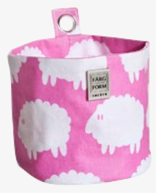 Lamb The Lamb Pattern Small Round Hanging Storage In - Sheep, HD Png Download, Free Download